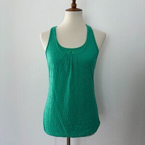 Prana Active Tank Top Built in Bra Stretch Gym Athleisure Yoga S Small